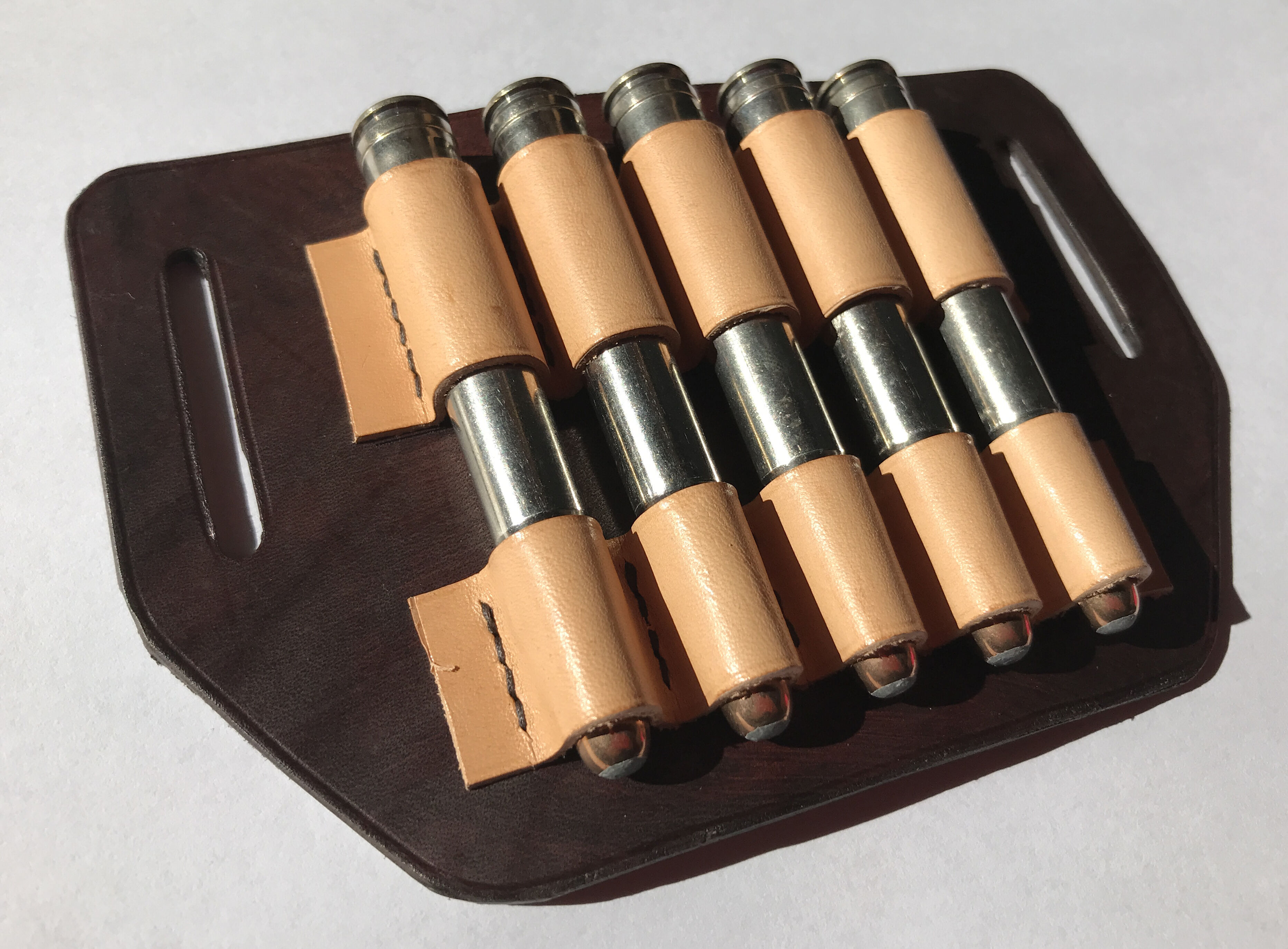 Titanium-Gunworks-5-Shot-Open-Belt-Top-Desert-Sand Titanium Gunworks 5-Shot Open Belt Top - Desert Sand
