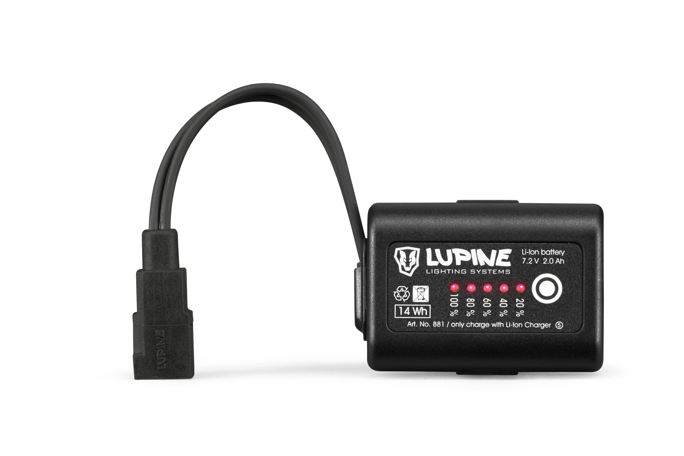 Lupine SmartCore FastClick Akku 2,0Ah