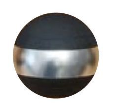 Jakele-Kammergriffkugel-Aluminium-schwarz-harteloxiert-mit-1-silberfarbenen-Ring Jakele Kammergriffkugel Aluminium, schwarz, harteloxiert, mit 1-silberfarbenen Ring