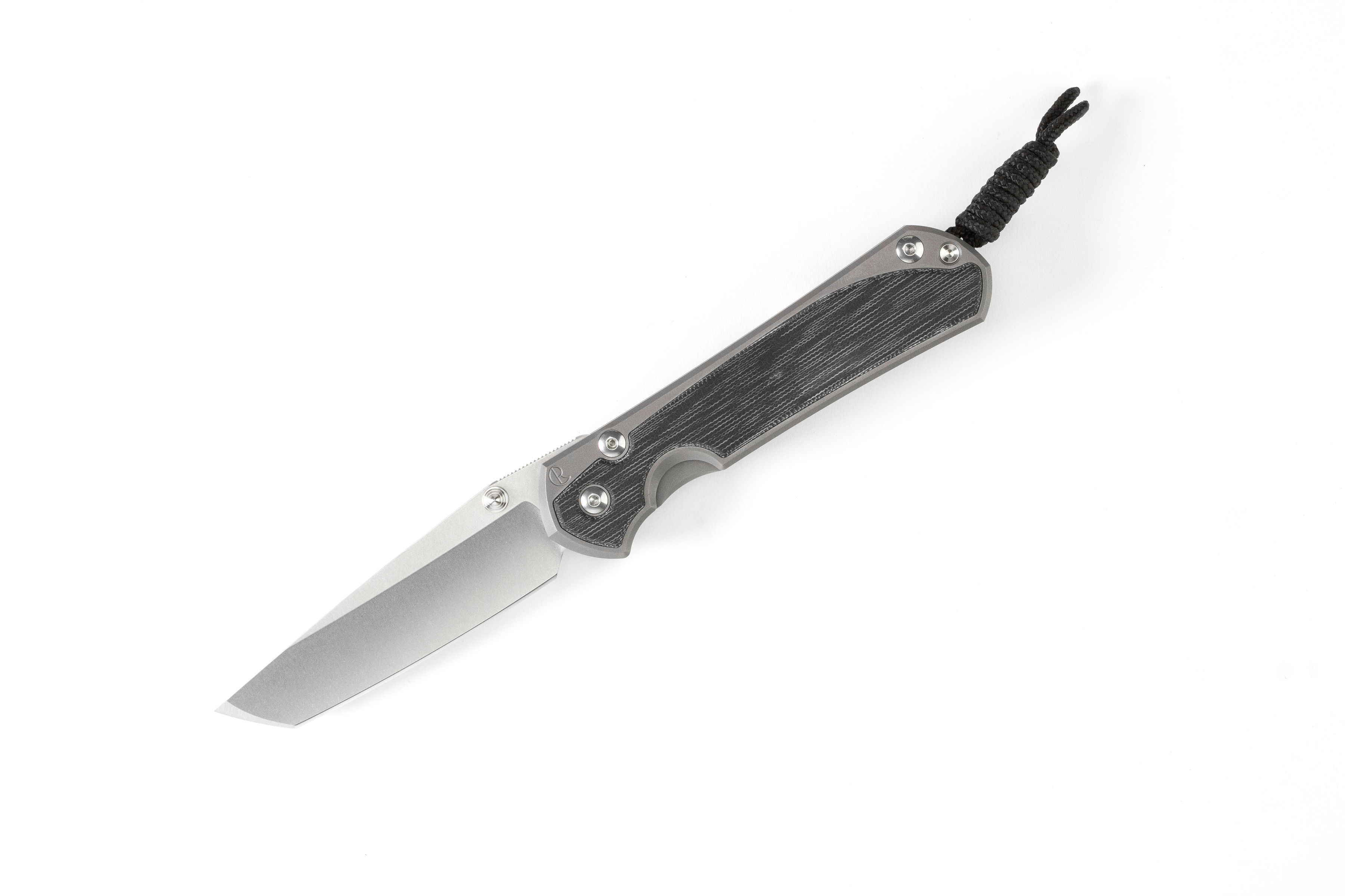 Chris Reeve Sebenza 31 Large Tanto - Black Canvas Micarta