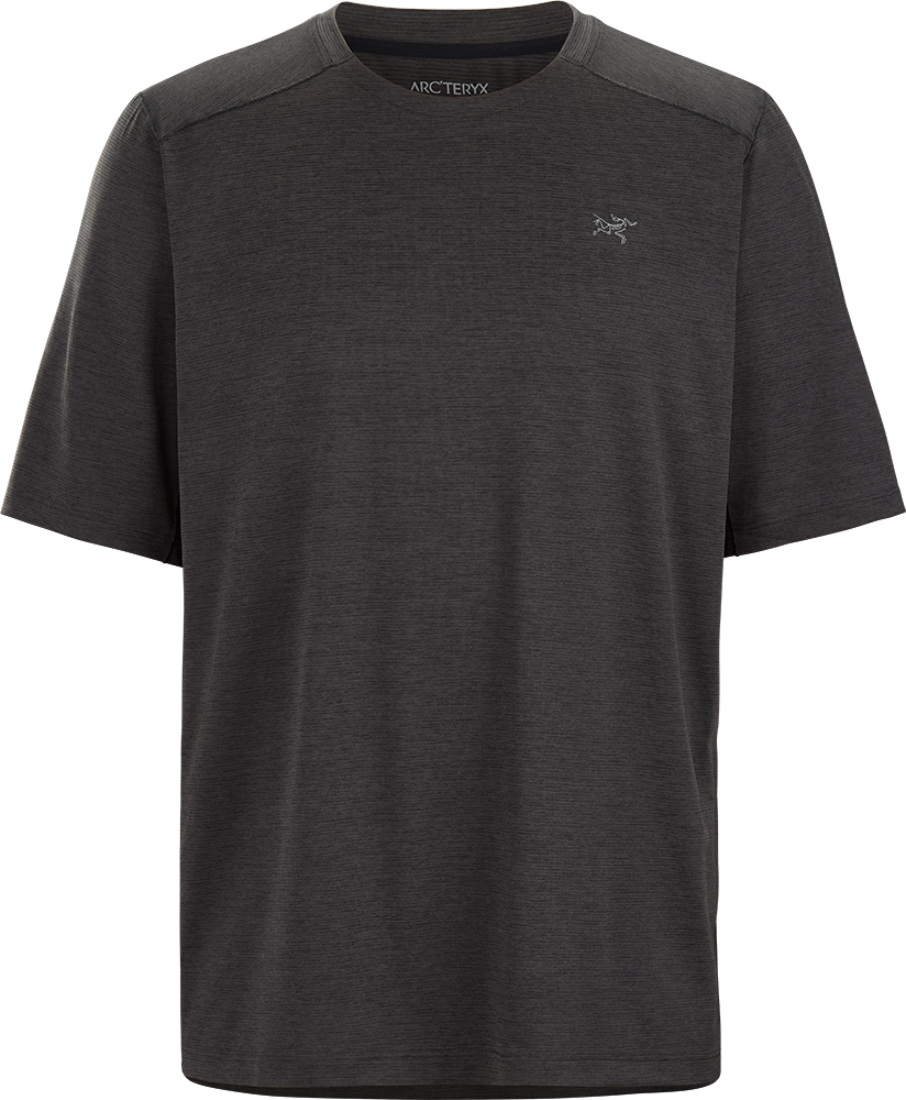 Arcteryx-Cormac-Crew-SS-Men-s-Black-Heather Arcteryx Cormac Crew SS Men´s