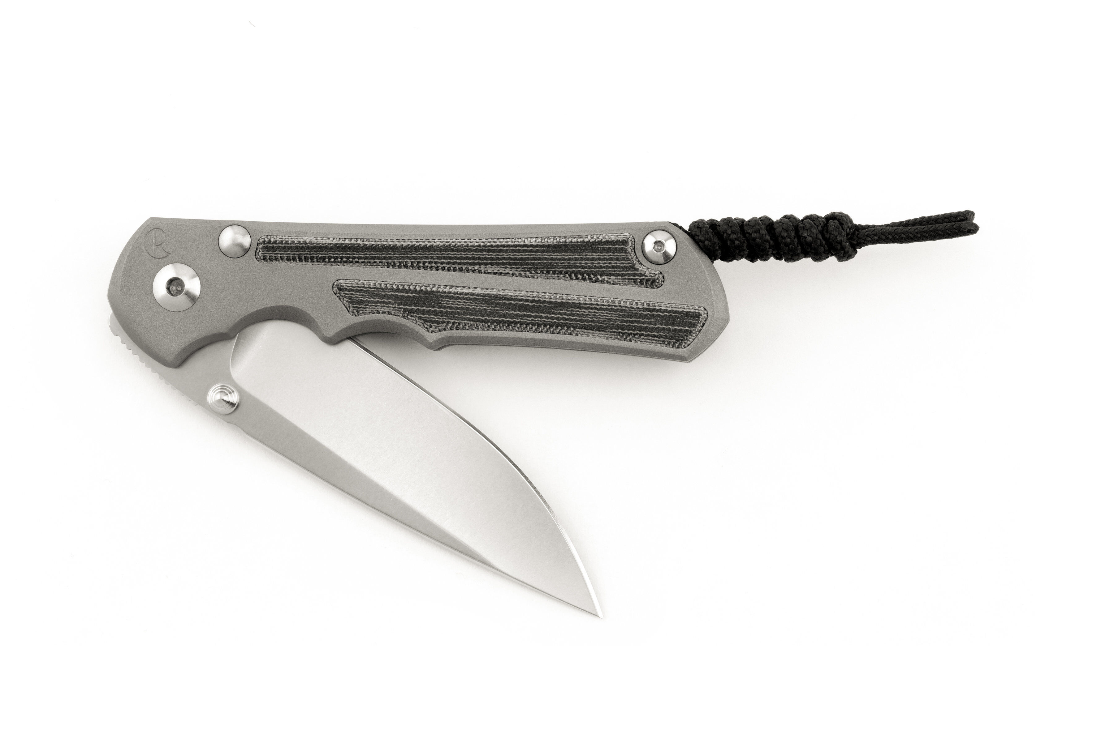 Chris Reeve Inkosi Large - Drop Point - Black Canvas Micarta - Glass Blasted Chris Reeve Inkosi Large - Drop Point - Black Canvas Micarta - Glass Blasted