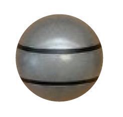 Jakele-Kammergriffkugel-Stainless-Look-mit-2-schwarzen-Faeden Jakele Kammergriffkugel Stainless-Look, mit 2-schwarzen Fäden