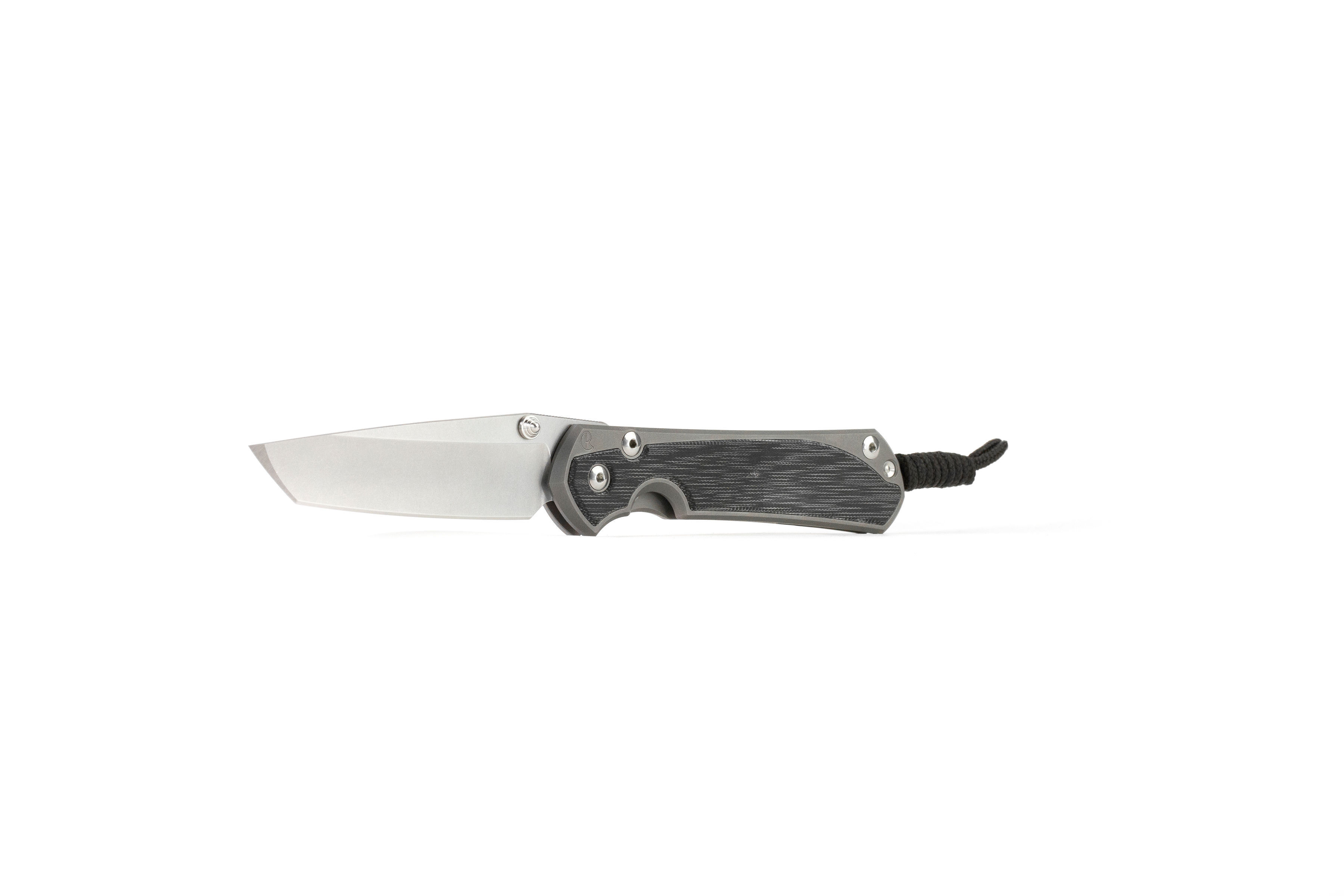 Chris Reeve Sebenza 31 Large Tanto - Black Canvas Micarta